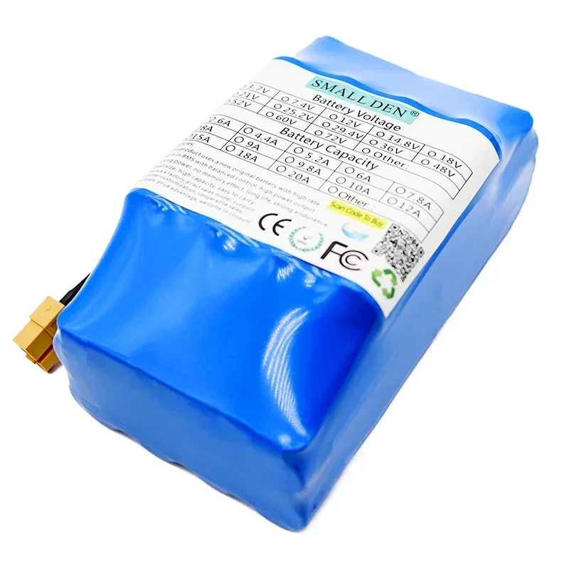 36 В 5,2 Ач 10S2P новый оригинальный литиевый аккумулятор 18650 500 Вт аккумуляторная батарея автомобильный аккумулятор встроенный 15A BMS