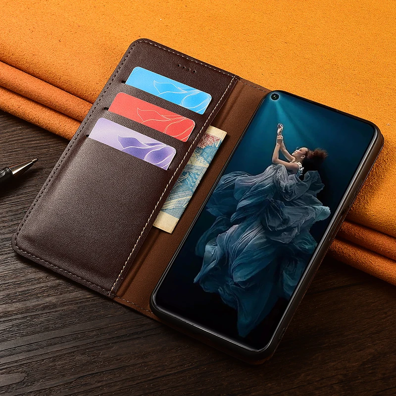 Genuine Leather Flip Case For Meizu 15 16 16TH 16X 16XS 17 18 18X 20 21 Pro Plus Note Phone Wallet Cover Cases Napa Below Grid