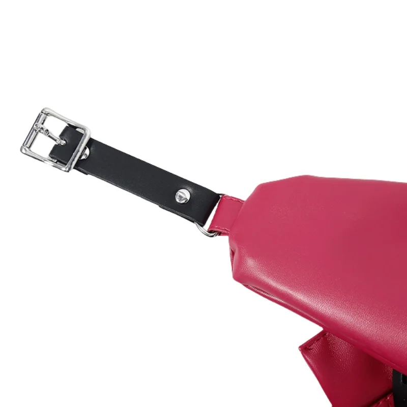 BDSM سترة جلدية الجسم الموثق مع قابل للتعديل مفتوحة الثدي الذراع ضبط النفس المثيرة زي للزوجين دور اللعب الجنس لعب
