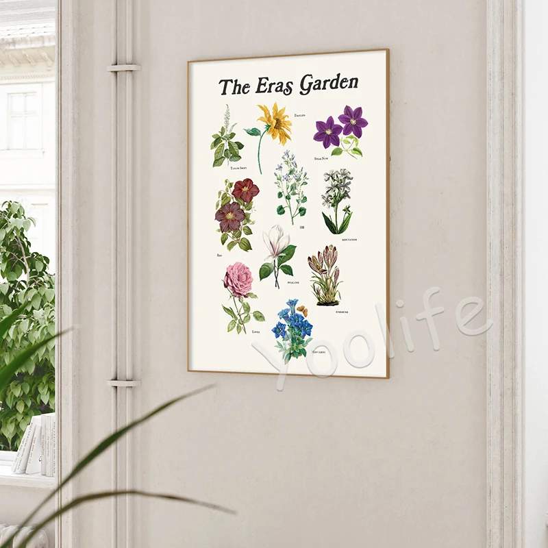 TS جولة Eras التذكارية جدار صور خمر تايلور أليسون المشارك موسيقى البوب الرسم على لوحات القماش الجدارية يطبع ديكور غرفة المنزل