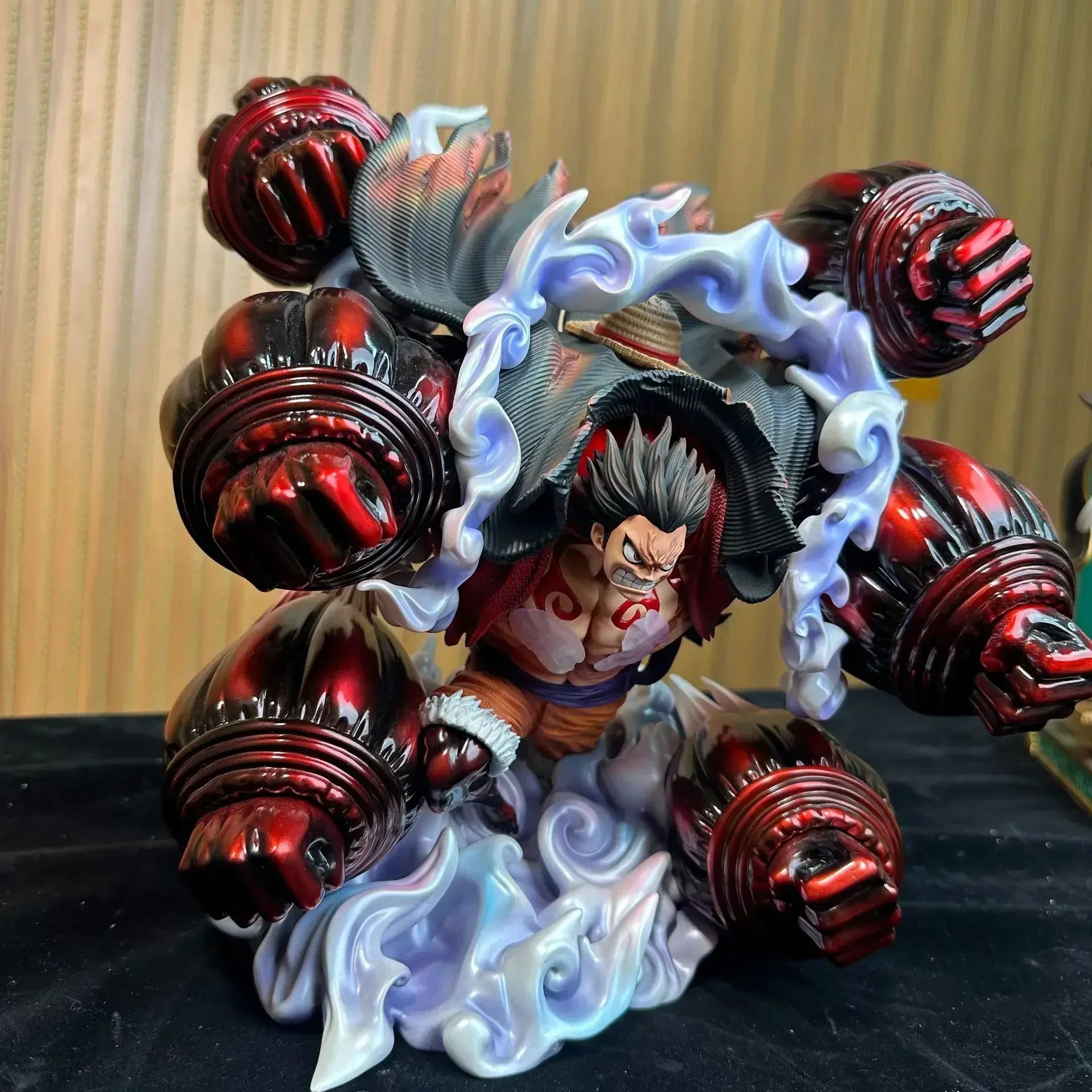 29cm One Piece Anime Figure Gear 4 Monkey D. Luffy Action Figures Sky Painting PVC Collection Statue Model Ornamen Gifts Toys