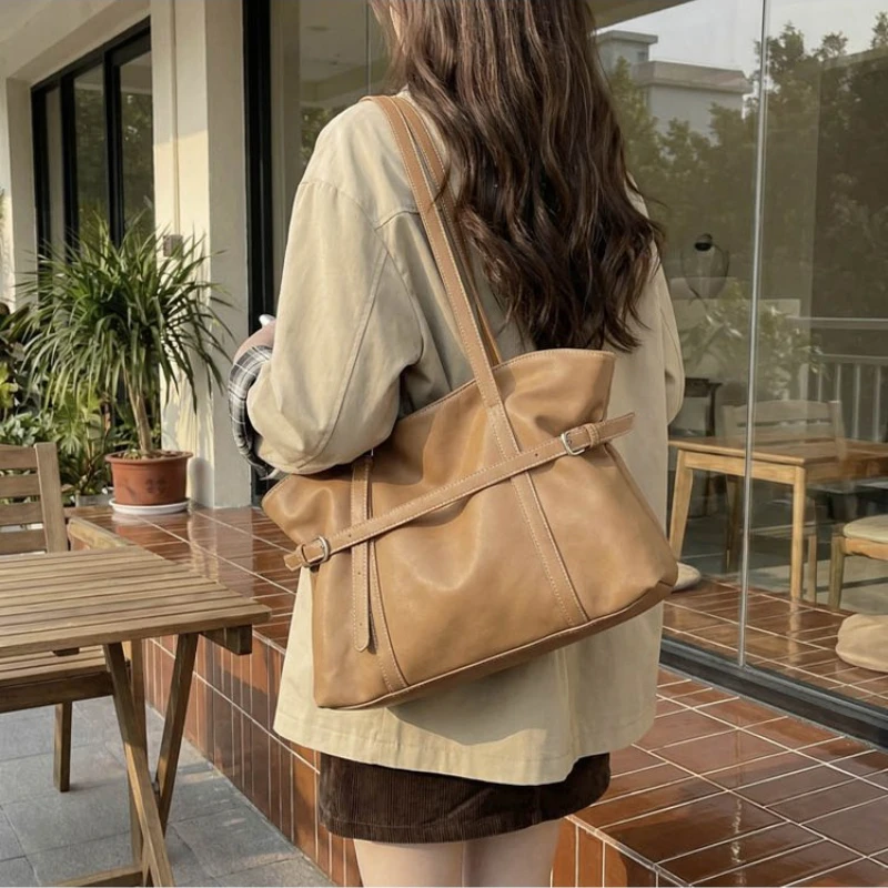 

Multi-purpose Shoulder Bag with Flap & Turn-lock Detail for Women's Everyday School Office Casual Weekend Errands & Daily Use