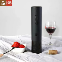 Youpin Huohou Automatic Electric Bottle Opener Red Wine Openers Stopper Fast Decanter Wine Corkscrew Foil Cutter Cork Out Tool