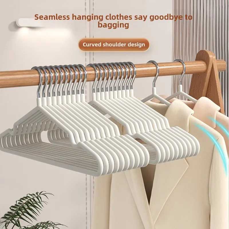 Hanger household clothes hanging bold enlarged non-slip drying rack non-marking clothes drying support dormitory