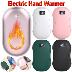 Pocket Heater Mini Hand Warmer USB Rechargeable Power Bank Winter Electric Heater Pocket Portable Heater Warmer Winter Heaters