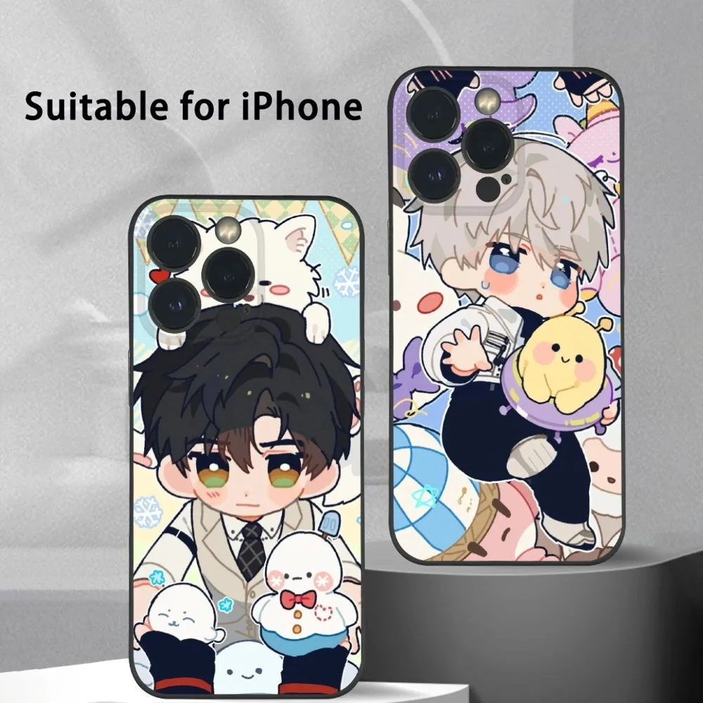 

Caleb Love and Deep Space Phone Case For iPhone 16 15 14 13 Pro Max Plus Mini Frosted Soft Shell Funda