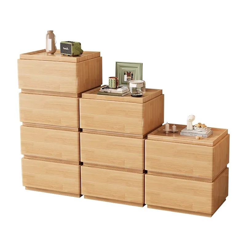 

Скандинавский стиль, массив дерева, современная простота дизайна спальни, комод для хранения, шкаф с выдвижными ящиками, можно свободно комбинировать с другими элементами для хранения.