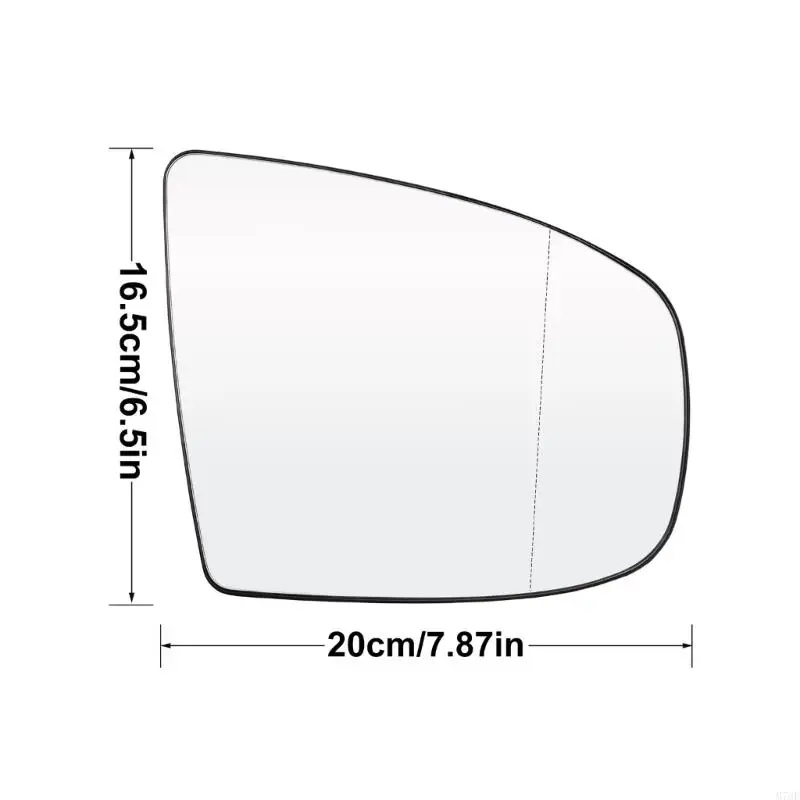 M76E 2 Stück Seitenspiegelglas für E70 E71 E72 Vier-Stecker-Design 51167174981 51167174982 – Detail 6