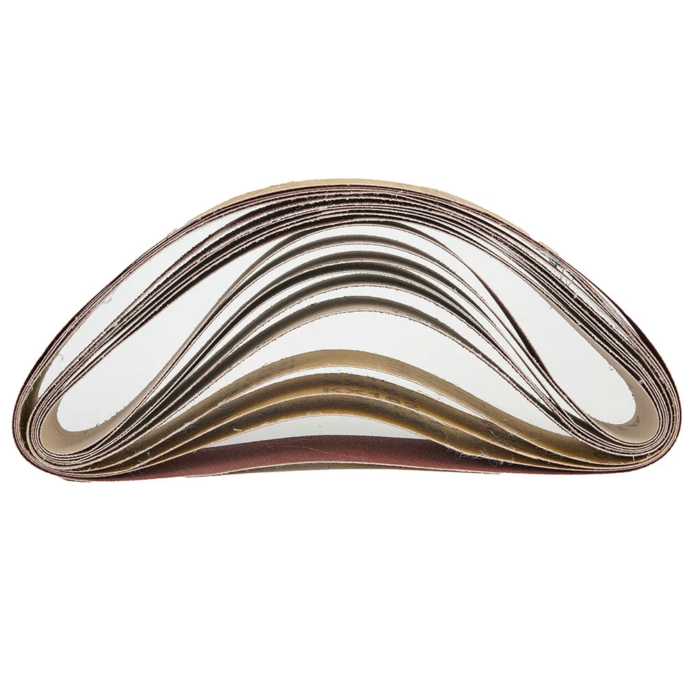Sander Sanding belts Supplies Woodworking Workshop 60/120/150/240 Grit Aluminum Oxide Copper Finishing Plastic