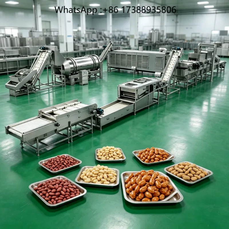Drum Seasoning Mixer Machine  Groundnut Potato Chips Nuts Pot Chicken Beef Pet Food Flavoring Machine