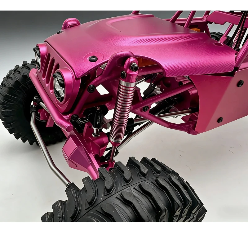 

D1RC new aluminum alloy shock absorber D-shock series 100-120mm length rainforest battle tank simulation climbing vehicle