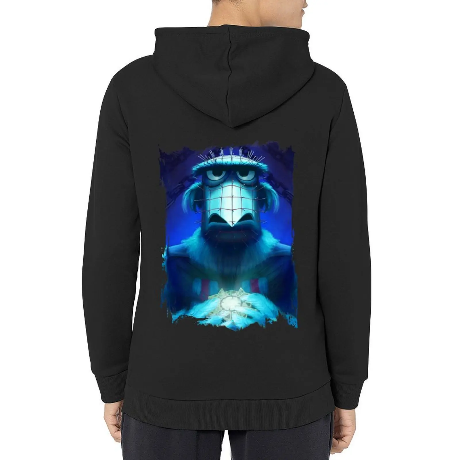 

Muppet Maniac - Sam the Eagle as Pinhead Hoodie men's winter sweater men's sweat-shirt men wear men's clothes hoodies