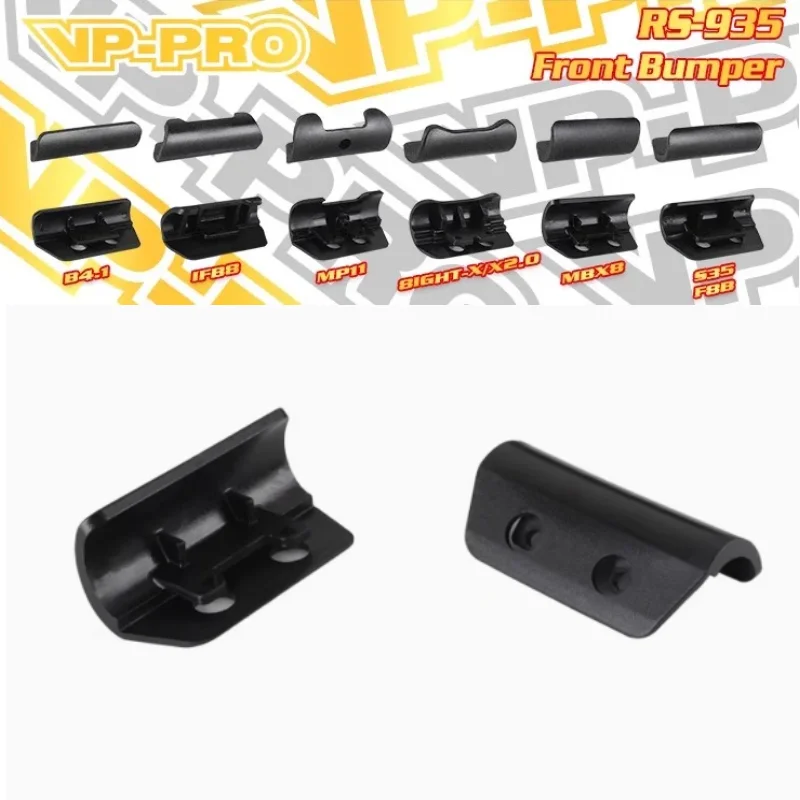 VP-PRO RS-935 1/8 Buggy Front Bumper 2PC For AE RC8B4.1 Sworkz S35 IF8B Mugen MBX8 MBX8R KYOSHO MP9 MP10 TLR 8ight X 2.0