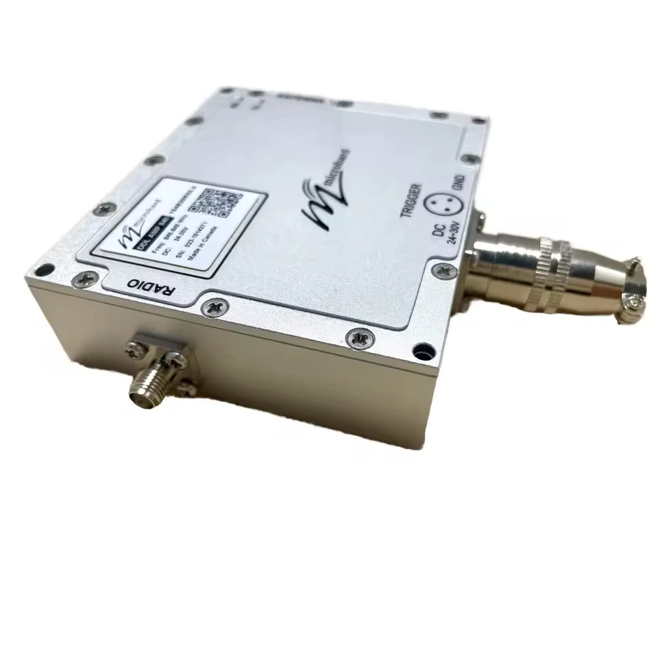 Industrial Grade Microhard 900MHz 10W Linear Amplifier MHS044350 High Power Data Link Amp