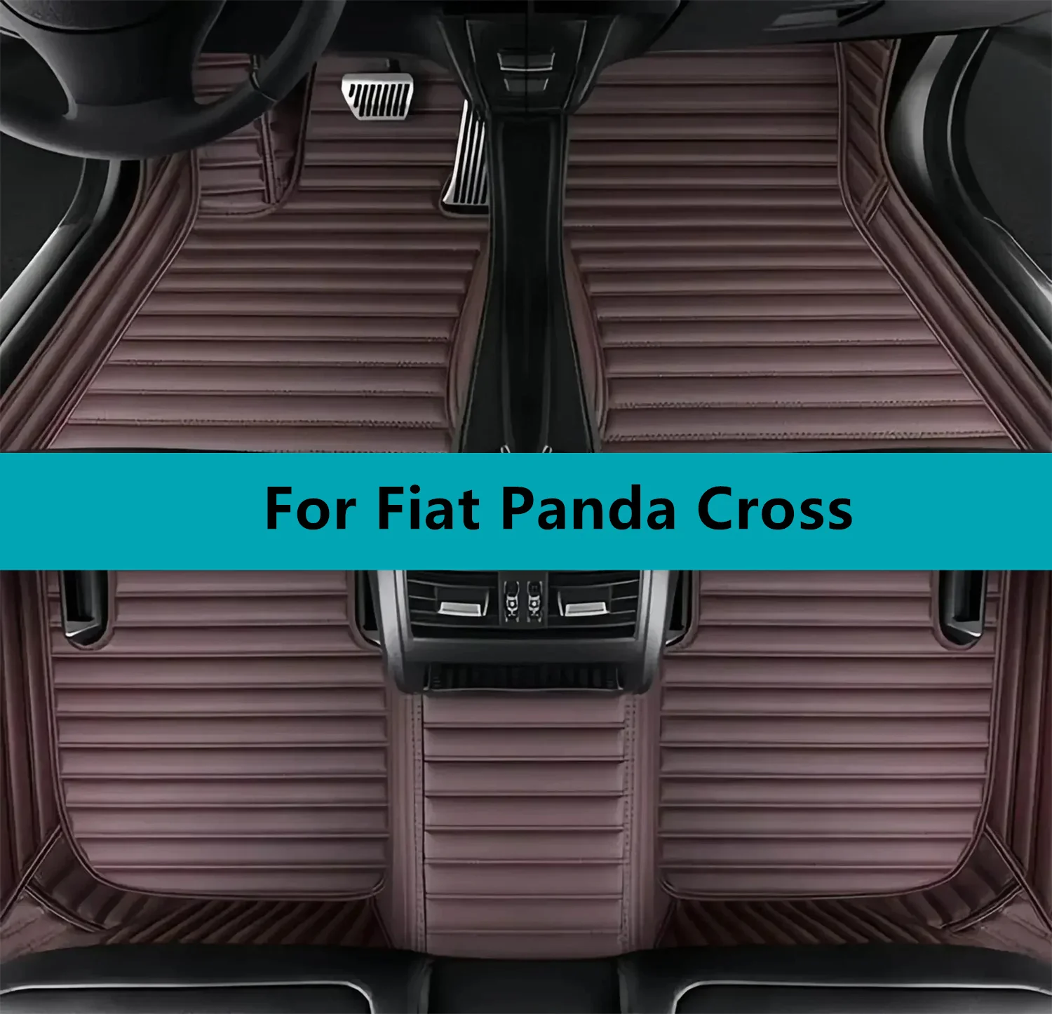 

Custom Car Floor Mats For Fiat Panda Cross 2017 2018 2019 2020 2021 2022 All Weather Waterproof Car Floor Mats