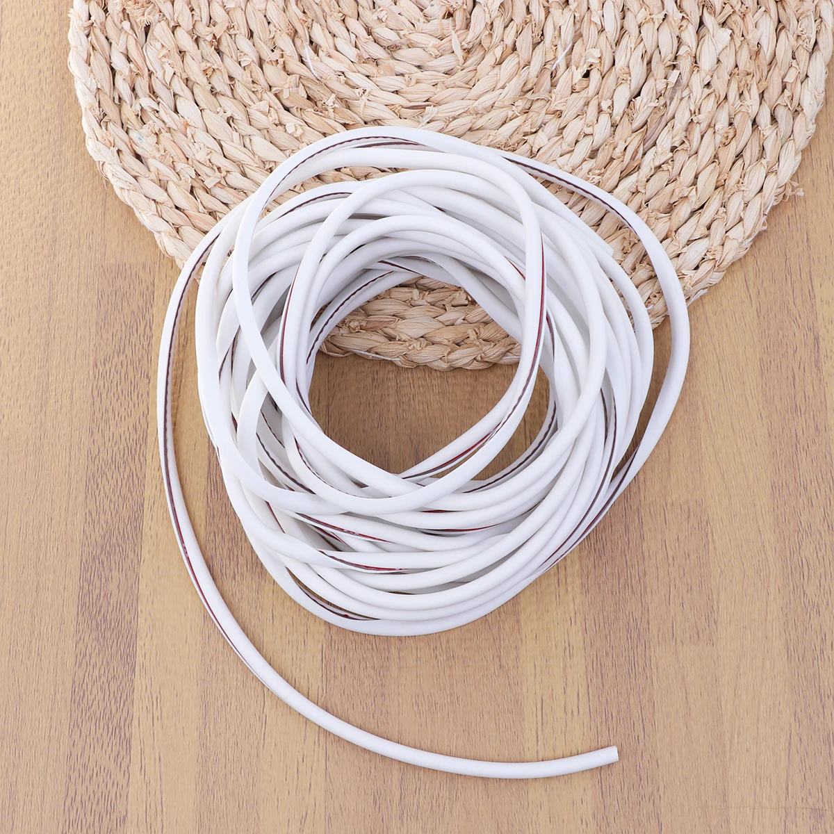 

10M Car Door Guard White Rubber Trim Protection Strip Protector Pvc Weatherproof Wear Resistant Anti Collision