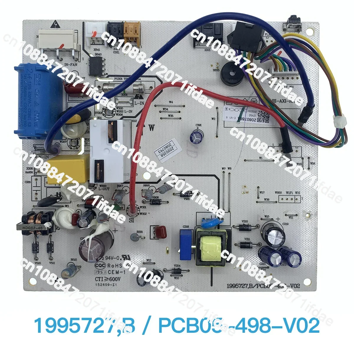 1995727.B PCB05-498-V02 Air Conditioner Indoor Unit Circuit Control Board for Hisense, Fuji