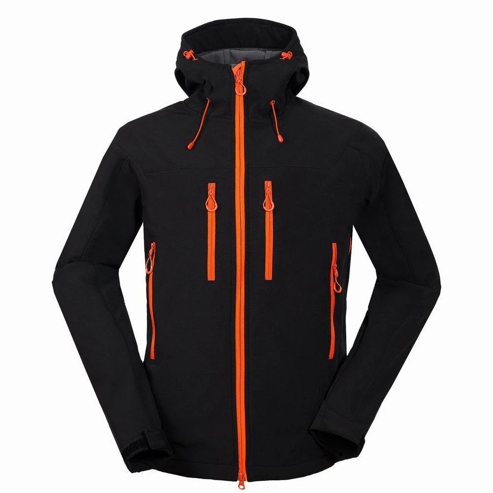 Imagem -03 - Homens Inverno Cabolsas Softshell Esportes ao ar Livre com Capuz Camping Trekking Caminhadas Caça Escalada Ski Impermeável Velo Masculino Cabolsas