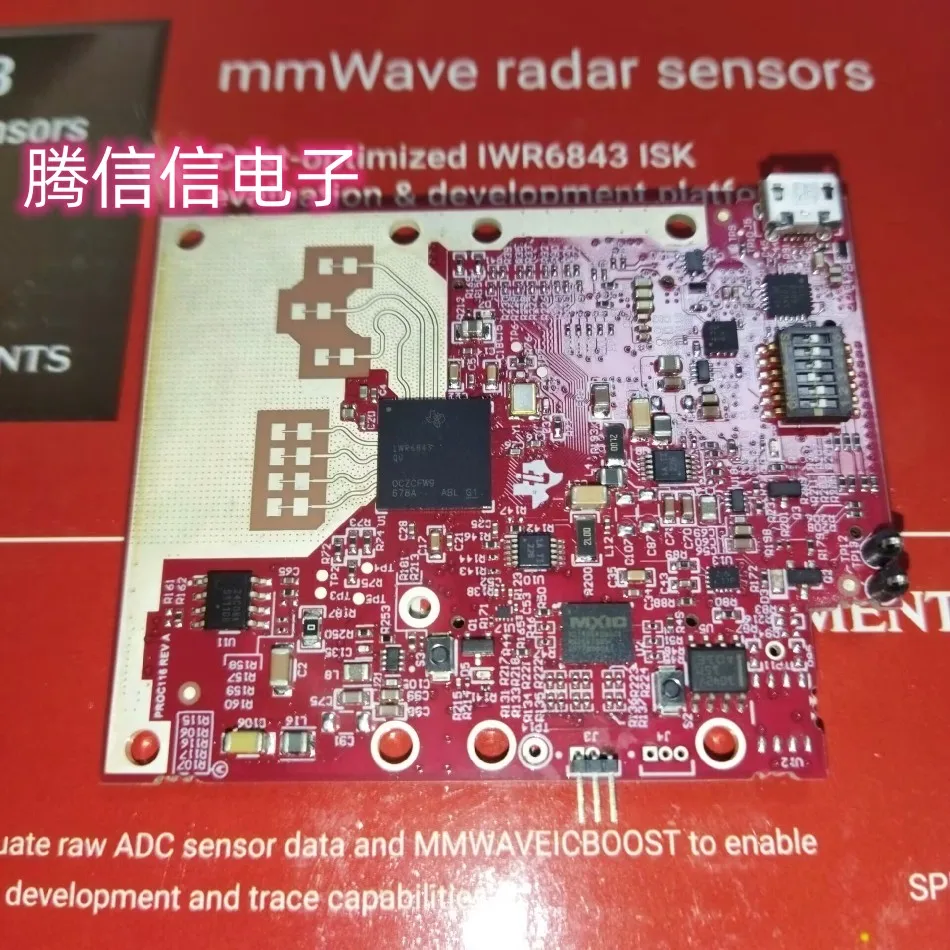 

IWR6843LEVM 60-GHz; single-chip; mmWave radar sensor