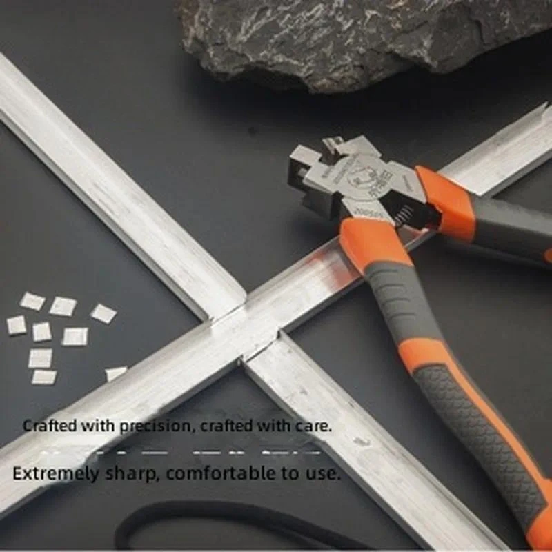 for  Shear Depth 7/8/10mm Industrial Exterior Wall Aluminum Alloy Sink Decorative Pliers Cross Four Way Square Hole