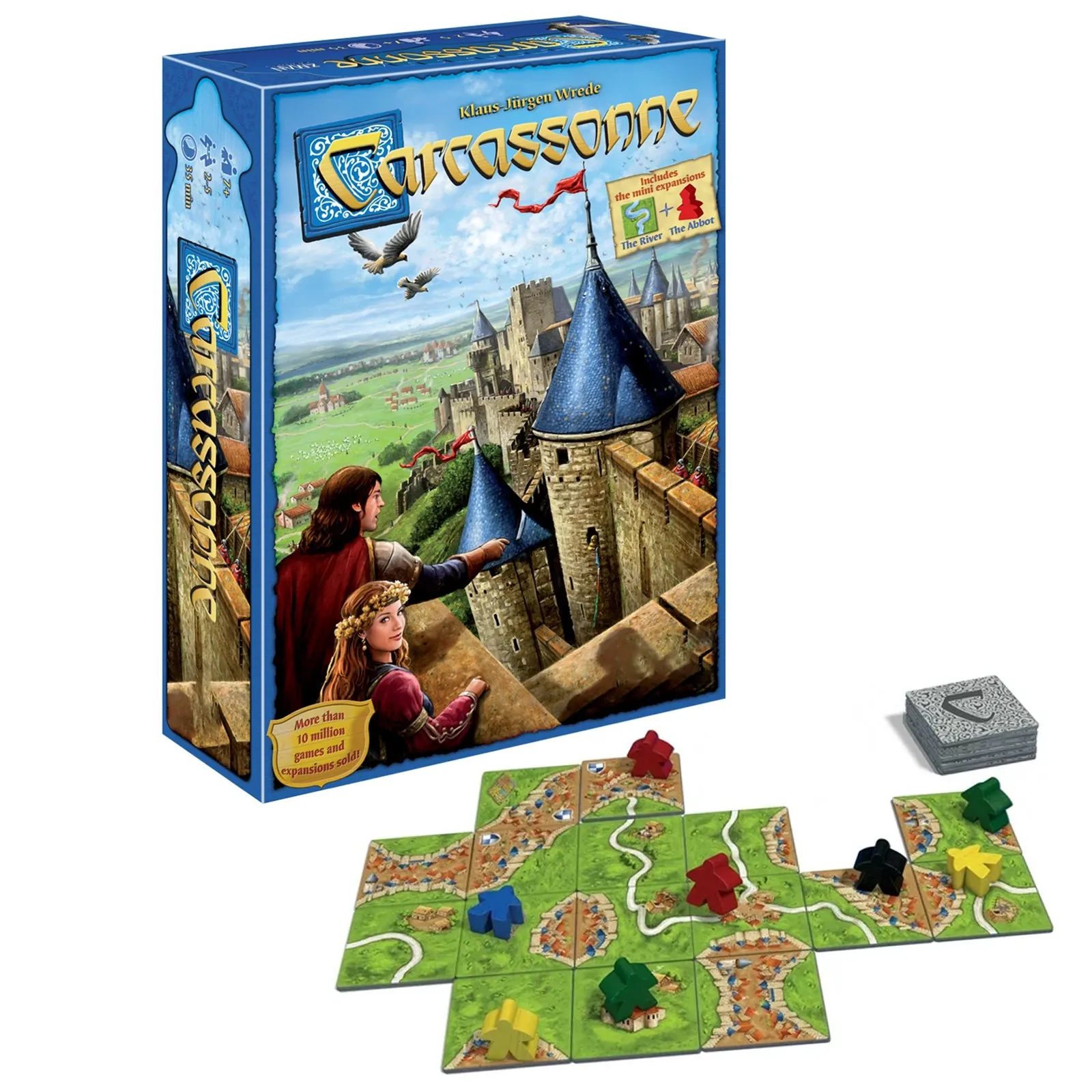 Carcassonne Winter Edition Board Game 2-5 Players For Family/Party/Gift Best Gift Funny Tile-placement Game Hot products