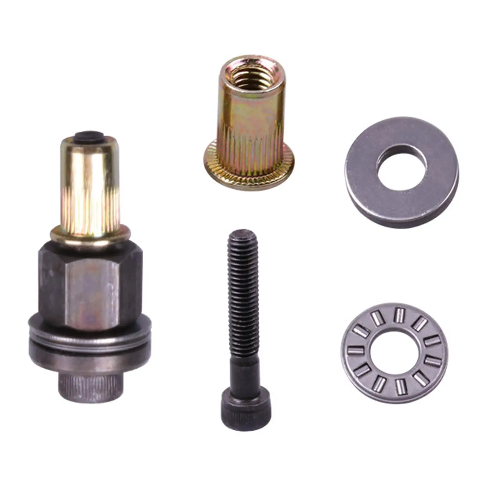 Compact Hand Rivet Nut Tool for M3 M12 Nuts Metal Construction Kit with Wrench Air Batch Wind Drill Use