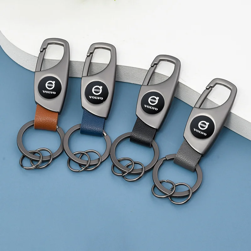 New Car Logo Keychain Pendant Keyring Hanging Women Men Gifts For Volvo XC60 V40 XC40 V60 XC90 S60 S90 CX70 V90 EX90 Accessories