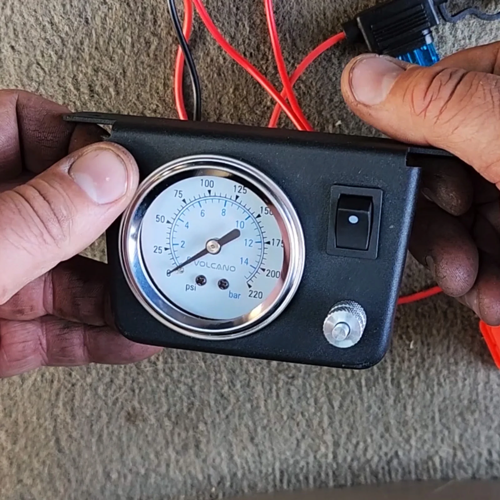 Maxpee dingrod Universal-Luftfederkompressor-Controller-Kit für Transporter-Pickups