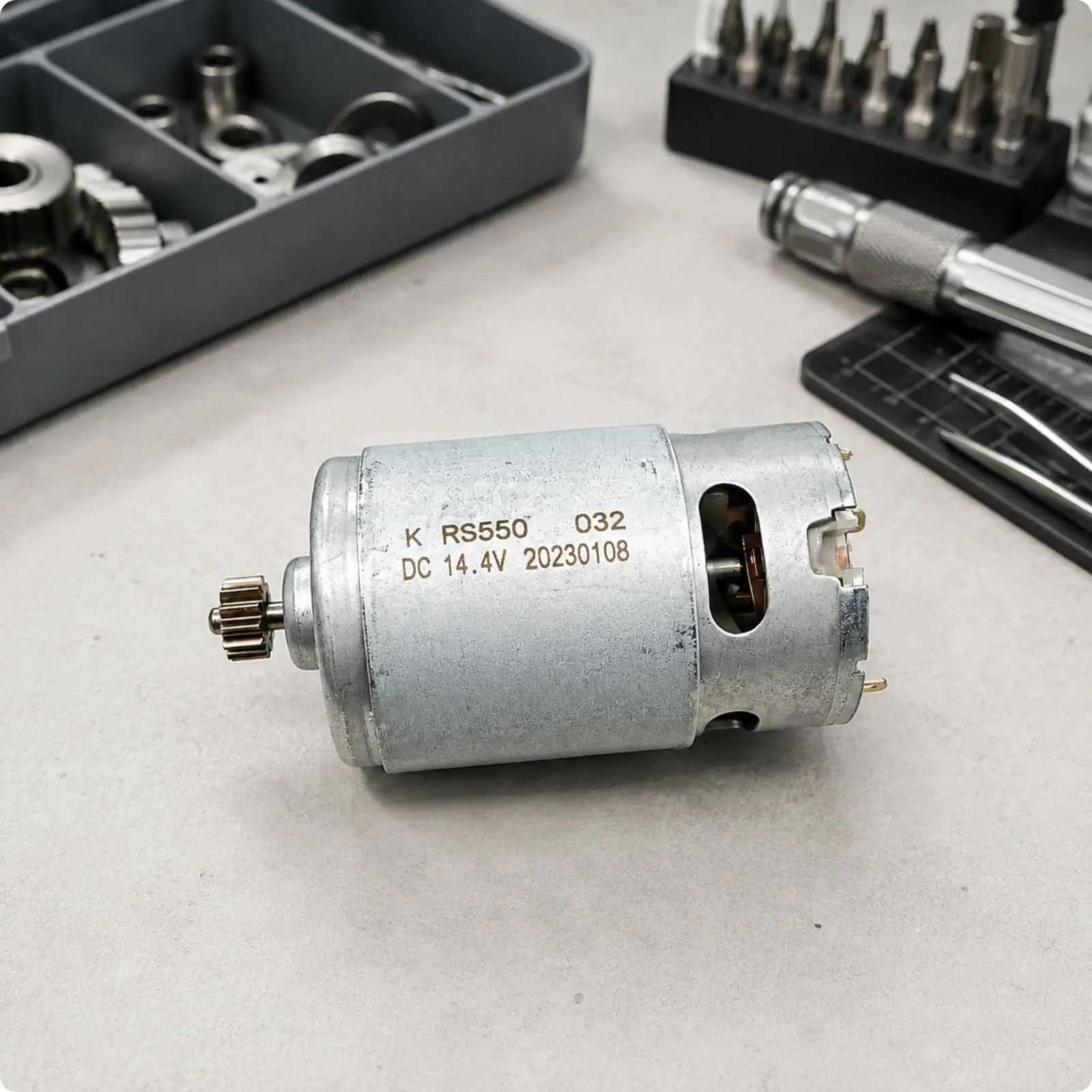 Model 14.4V/13 Replacement Motor Reliable 14.4V Cordless Drive Mechanism Motor