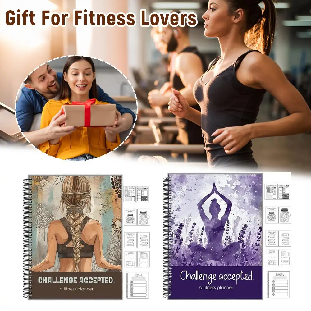 

90 Day Weight Loss Plan Challenge Accepted Fitness Planner 90 Day Supermodel Program Weight Loss Diary