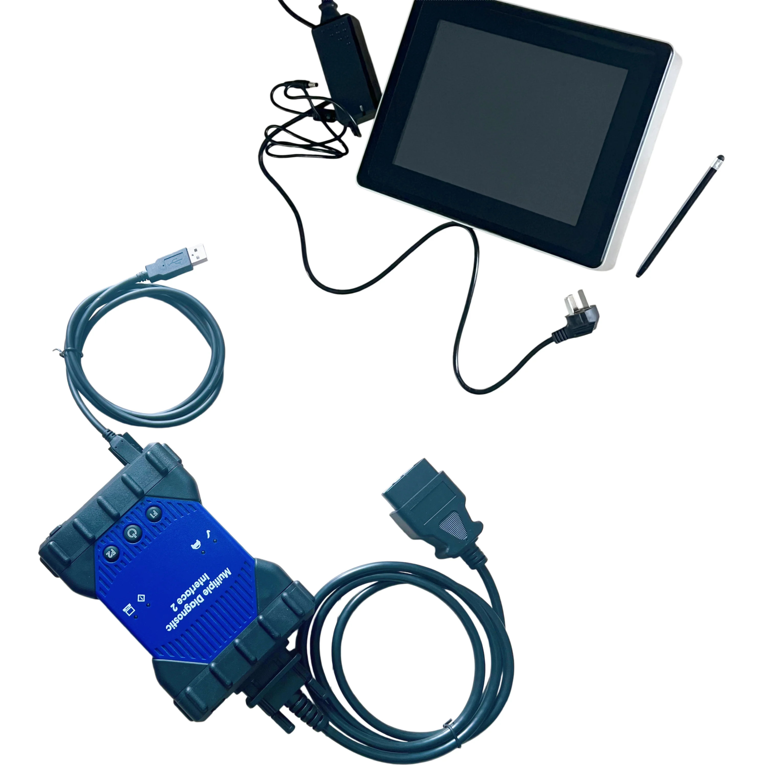 Диагностический мультиплексор MDI2, интерфейс OBD2, кабели USB, программное обеспечение для автомобильного сканера GDS2 в RC007, 4 ядра, 4G