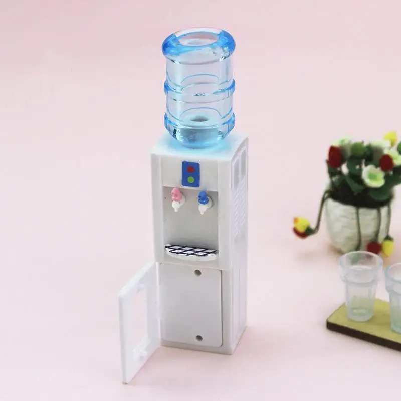 Tiny Food Scene Model Mini Water Dispenser Dollhouse Accessory New for Living Room Home Interior Decor