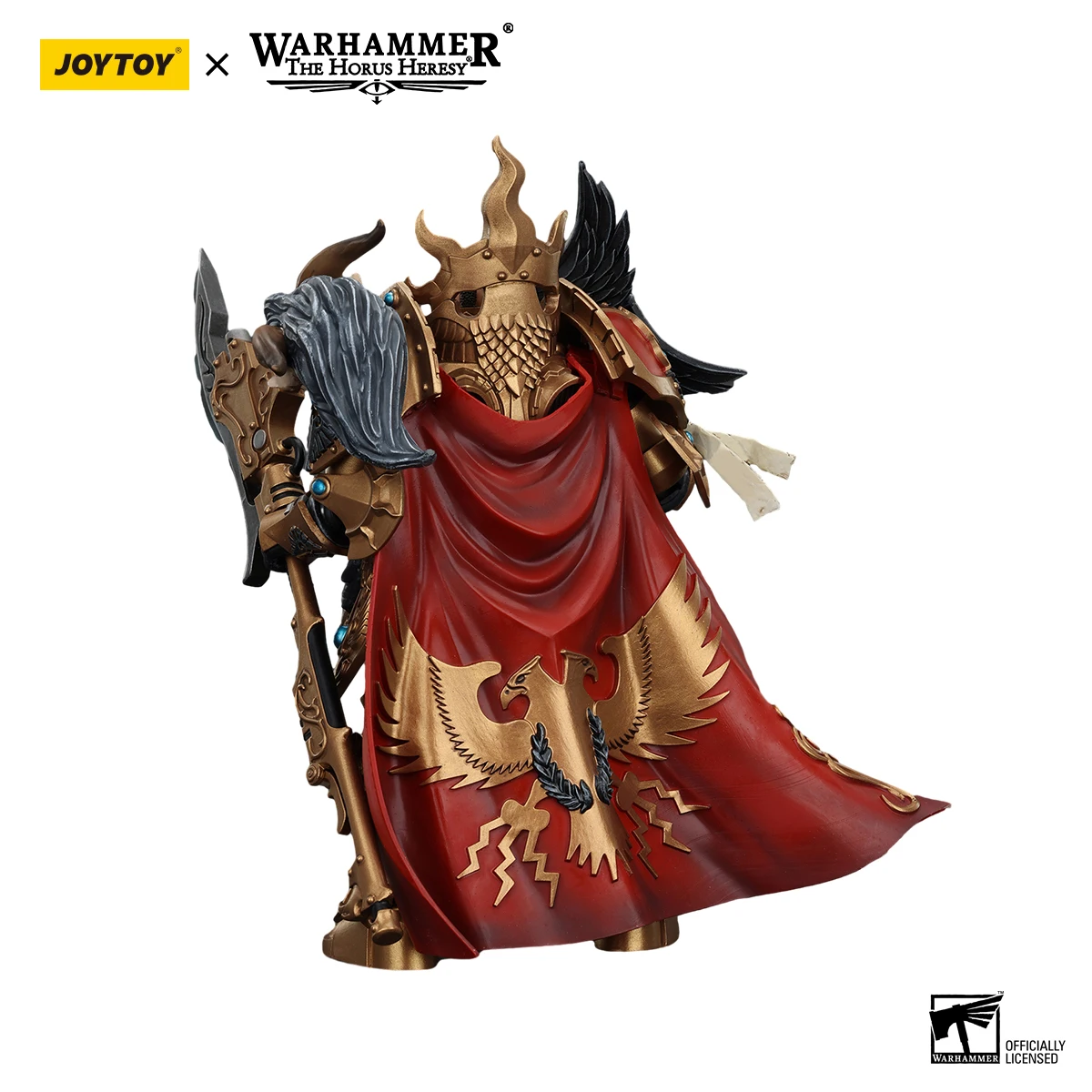JOYTOY Warhammer 40,000 1/18 Figurki Akcji Legio Custodes Constantin Valdor, Kapitan Generalny Legio Custodes Model
