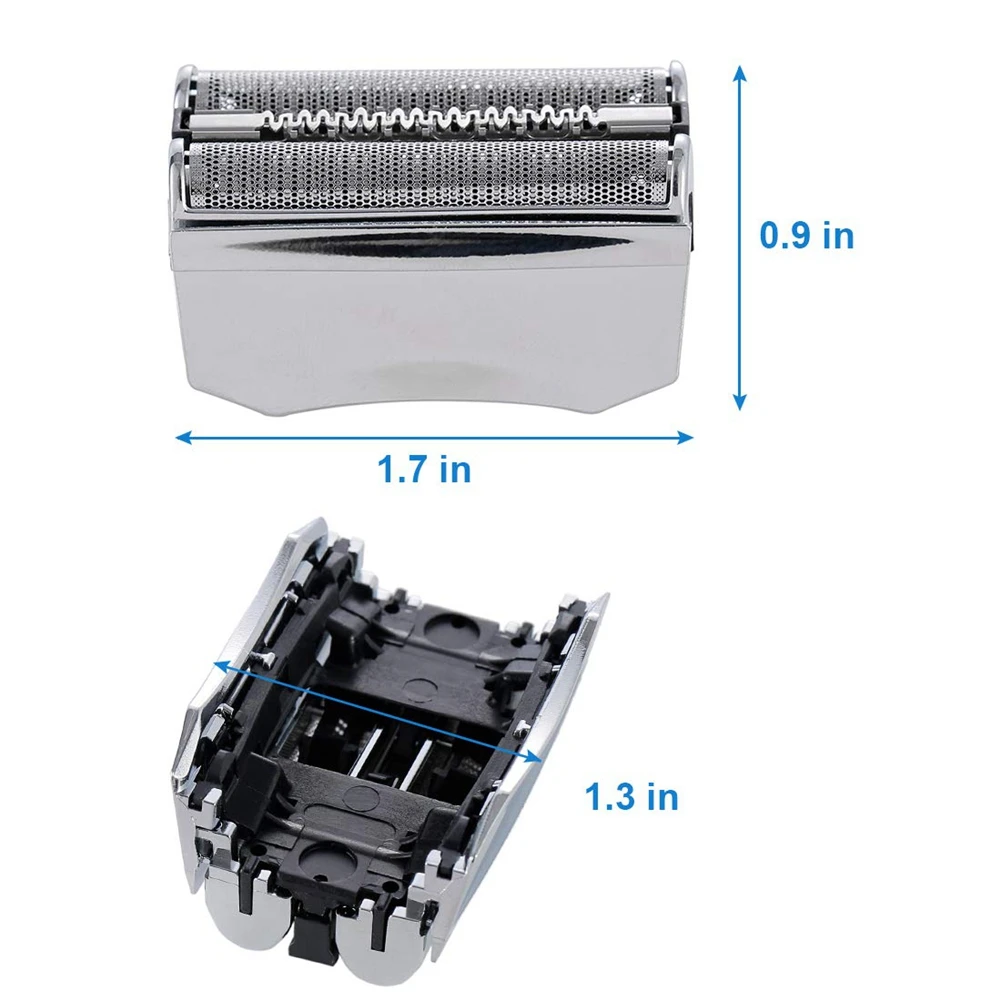 LITE-2X 70S Foil & Cutter Shaver Replacement Part For Braun Series 7 70S Shaver Foil Cartridge Cassette Head