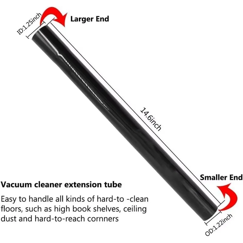 Акция! 11 шт. вакуумные насадки от 2 1/2 до 1 1/4 дюйма до 1 3/8 дюйма и 1 7/8 дюйма до 1 дюйма, комплект адаптеров для вакуумного шланга, как показано на рисунке пластик