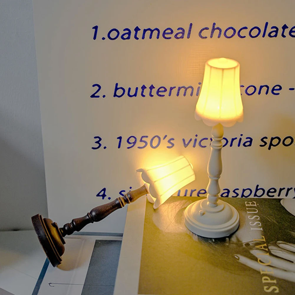 Eye Protection Vintage Night Light, Lightweight Ambience Lighting, Aniversário e Presente de Natal