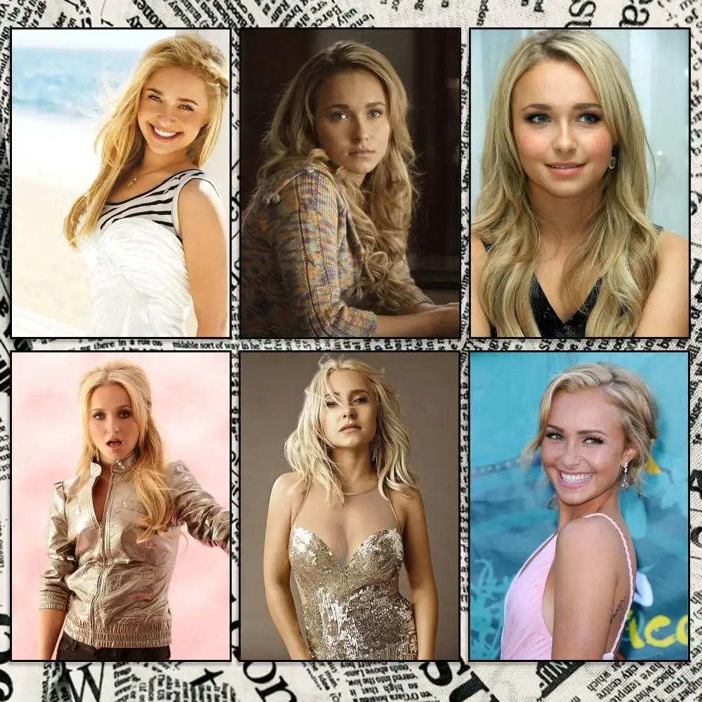 Birthday to H-Hayden Panettiere  Poster High Quality Dorm Living Room Aesthetic Wall Decoration Painting Stickers Gift