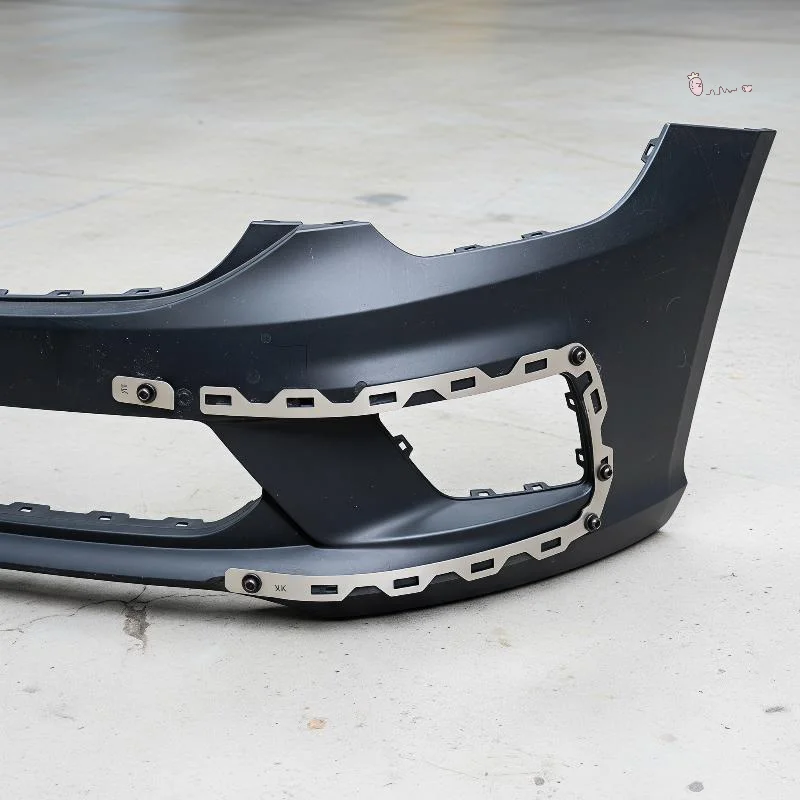 2Pcs Stainless Steel Front Bumper Repair Metal Plate Buckle For X Trail 2014 To 2020 Perfect For Car Bumper Fixing Sturdy