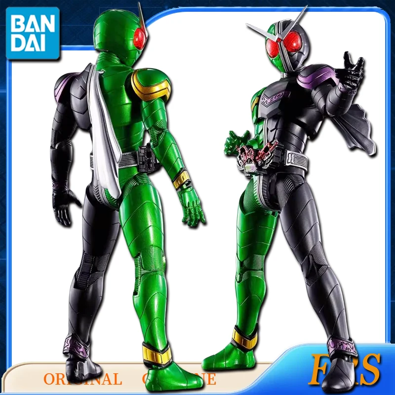 Genuine Figura de Ação Anime para Crianças, Bandai Original, Padrão KAMEN RIDER DUPLO CICLOJOKER, Modelo de Montagem Brinquedo, Presente