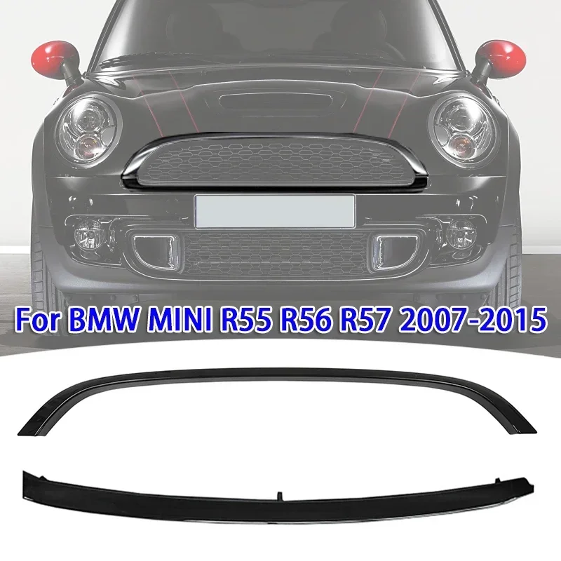 ABS Plastic Car Front Grill Trim Replacement for BMW MINI R55 R56 R57 2007-2015