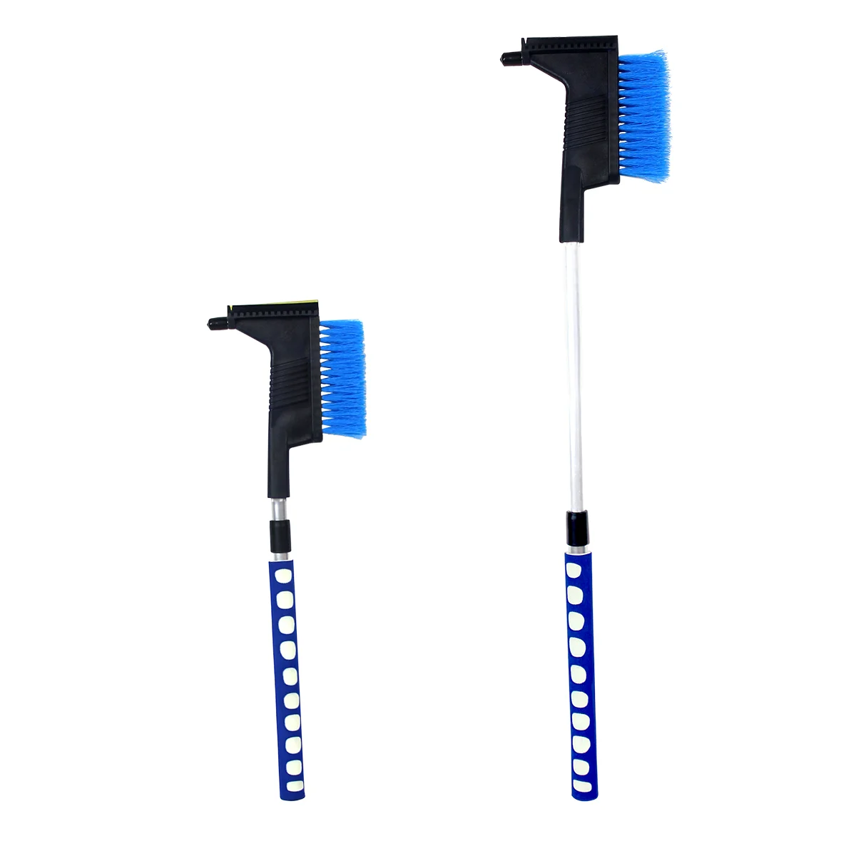 Exten-hiclean car roof snow rake with extension handle short handle removal rake