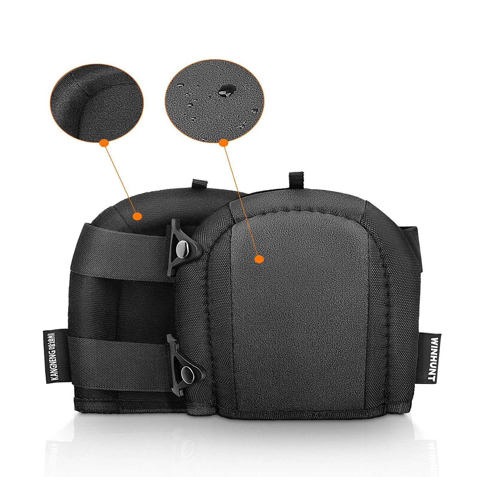 ガーデニング膝パッド EVA 厚い衝撃緩衝膝保護保護具