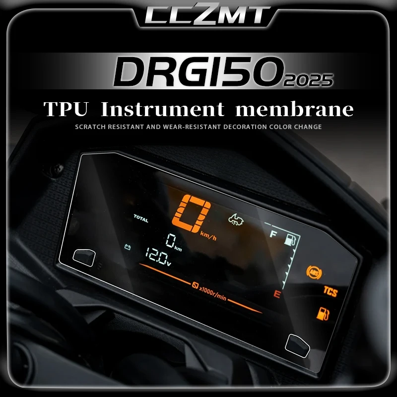 

For Sym DRG150 DRG 150 2025 Motorcycle Accessories Speedometer Cluster Scratch Protection Film Dashboard Screen Protector