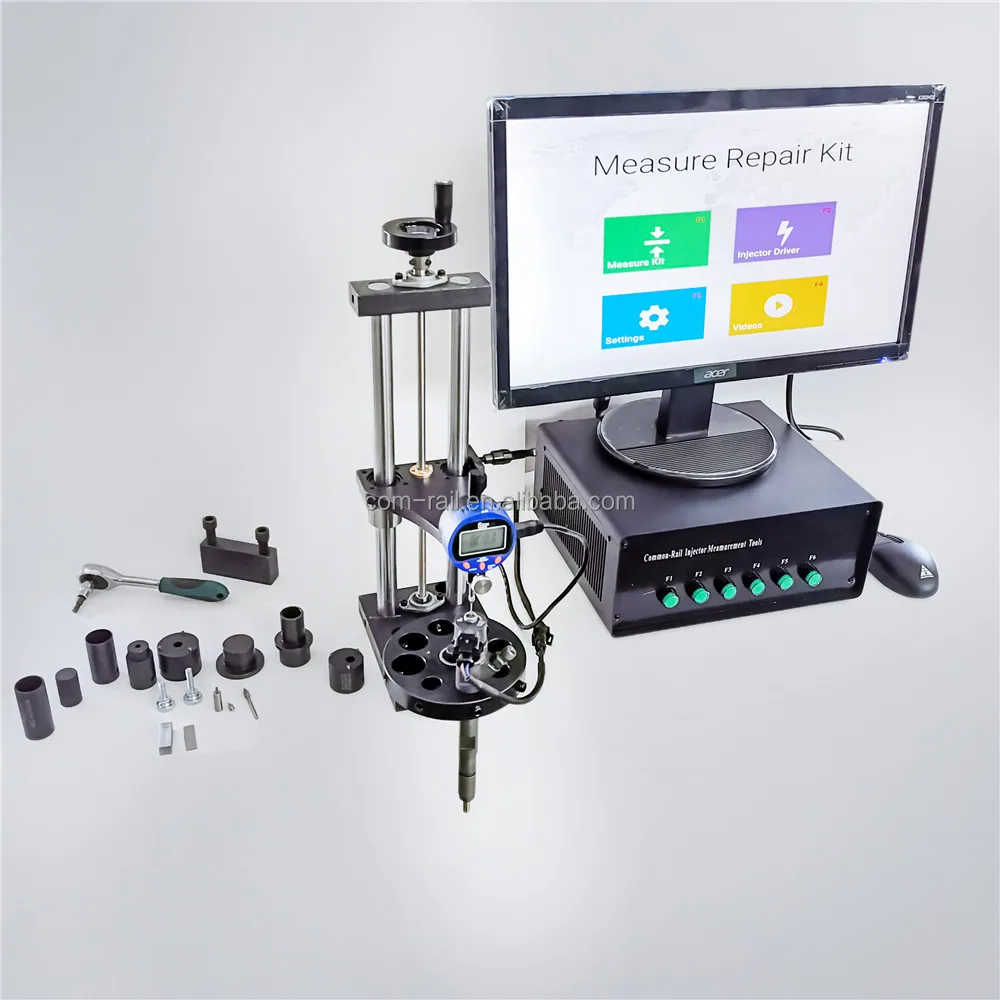 New type Common rail injector measuring tool and the third stage tool with computer injector repair tool