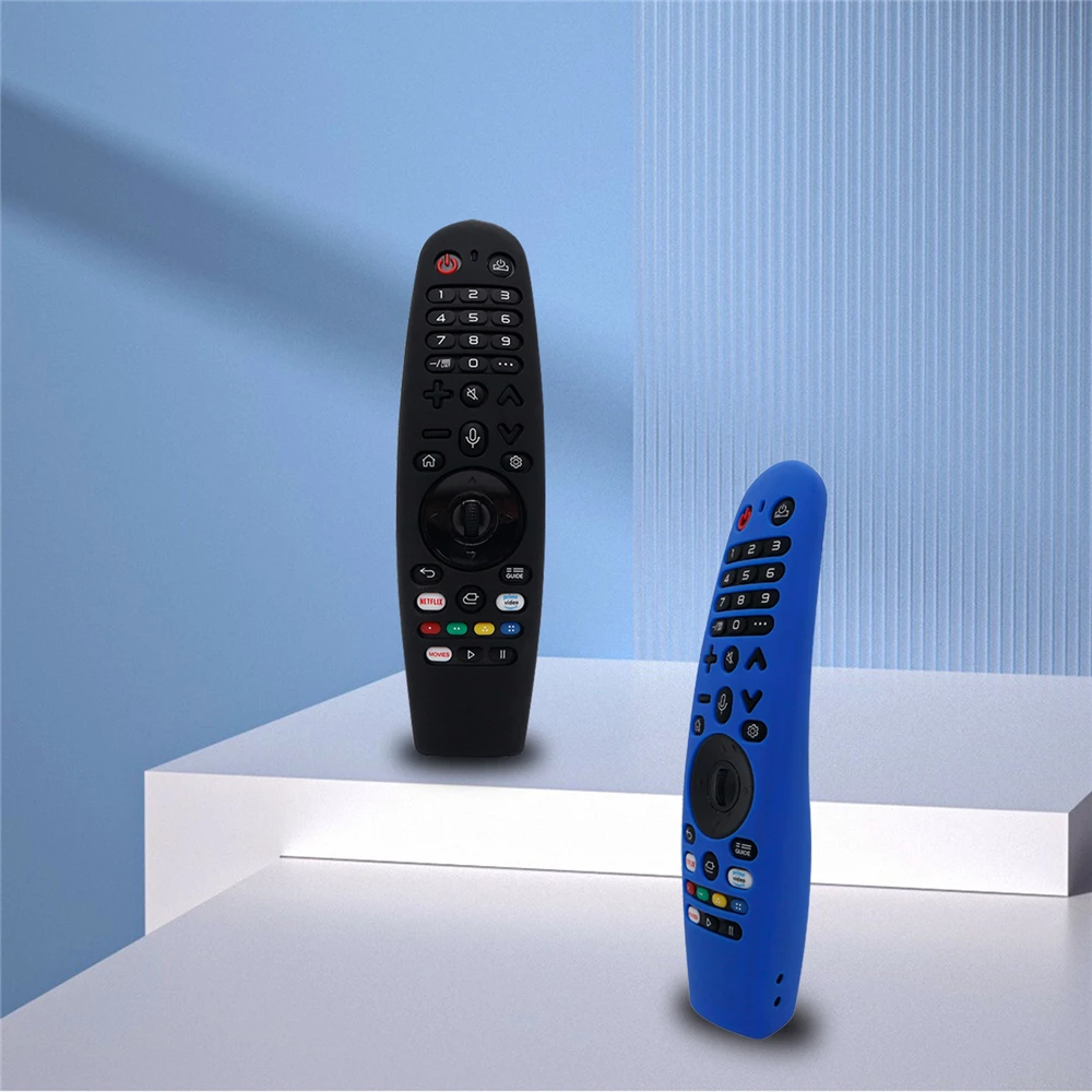 

Smart TV Remote Control Case for LG AN-MR600 AN-MR650A Skid-proof Magic Remote Control Case Silicone Shockproof Protective Cover