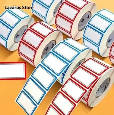 

Self-adhesive label, handwritten sticker, price tag, product price sticker, hand account office sticker.