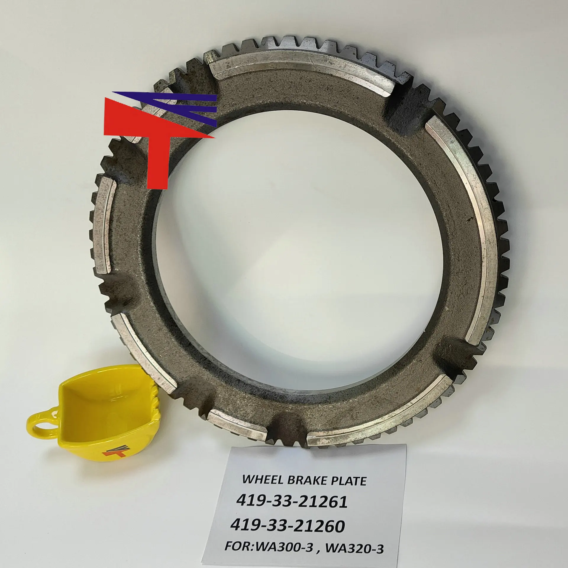 

Brake platen 419-33-2126 1 for loader WA300-3 WA320-3