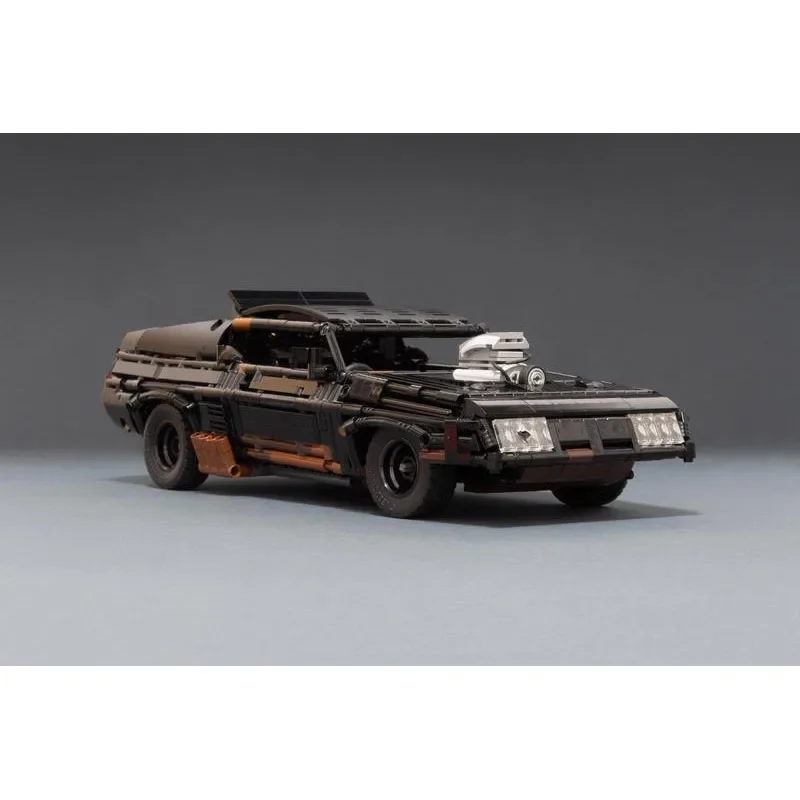 MOC-35846 Mad Film Serie Modifizierte Schwarz Interceptor Lkw Spielzeug Serie Modell Baustein Ziegel Spielzeug Jungen Geburtstag Geschenke