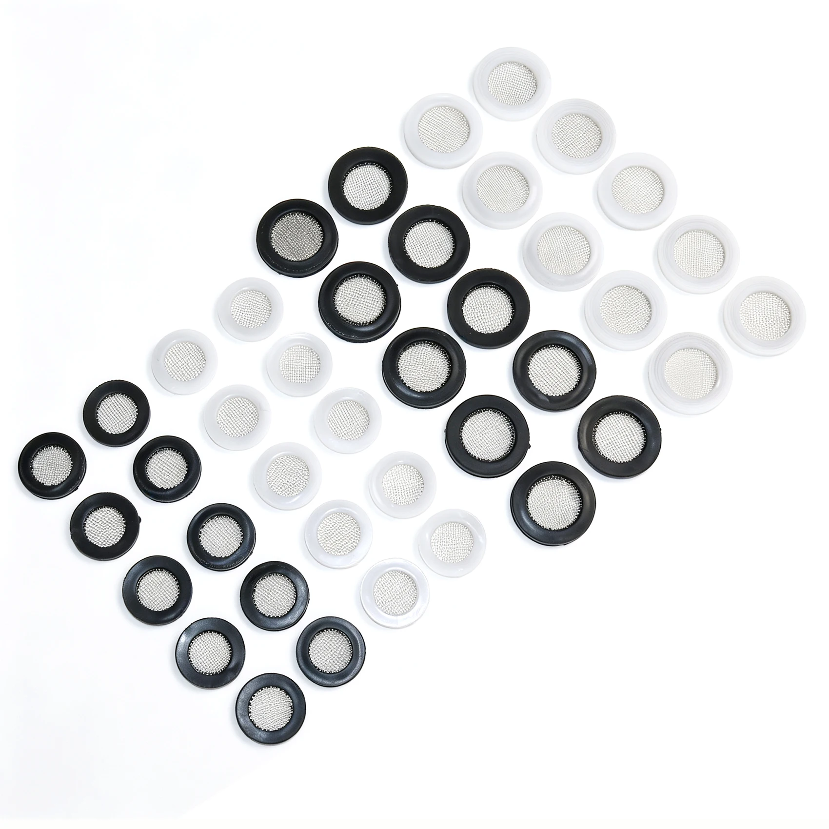 100Pcs Gasket Household Maintenance Product Stainless Steel Mesh Rubber Sealing Faucet Pipeline Leak Proof Filter Nozzl