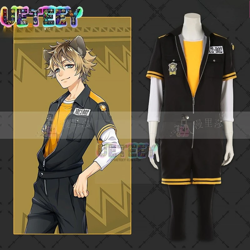 UETEEY Twisted Wonderland Savanaclaw Dorm Ruggie Bucchi спортивный комбинезон косплей костюм Хэллоуин индивидуальный размер